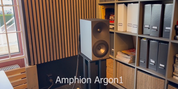Amphion Argon1 med Technics